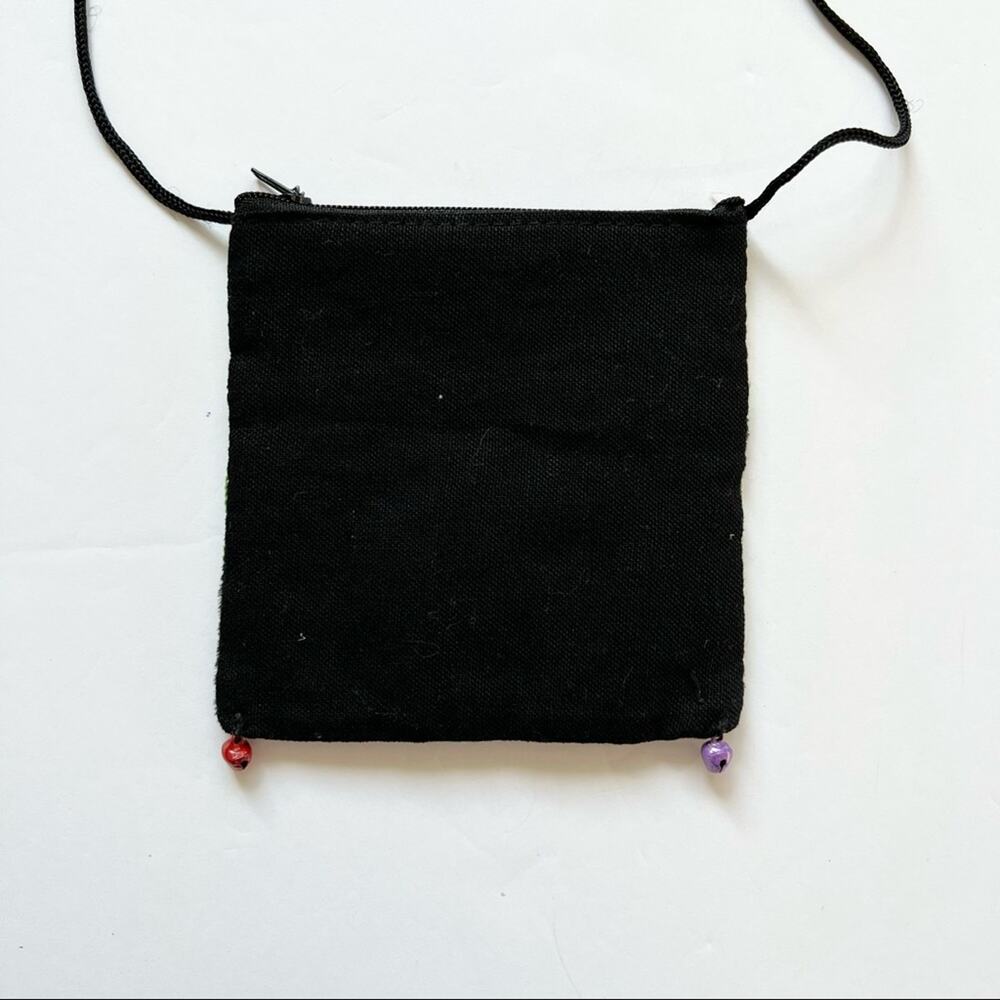 Coin Purse Crossbody Sequin Elephant Mini Purse Pouch Green‎ Black - Picture 4 of 9